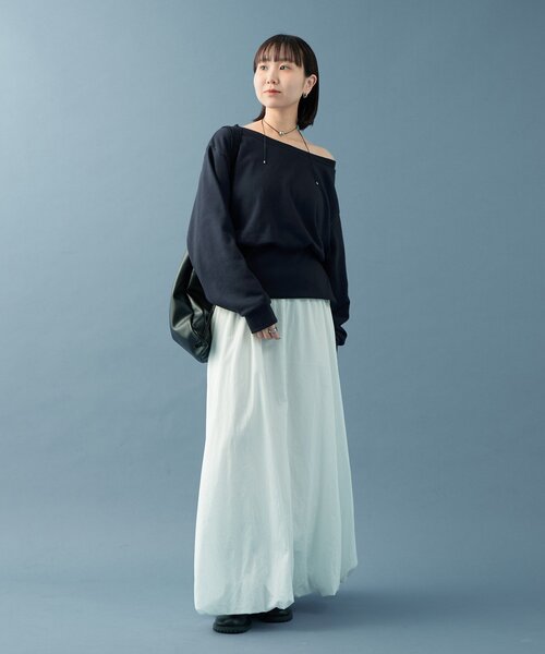 【新品タグ付き】mystic （ミスティック） バルーンロングスカート サイズ2 2サイズ展開 / オールシーズン着られる】バルーンロングスカート