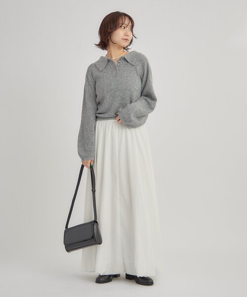 セール】バルーンロングスカート（スカート）｜mystic（ミスティック