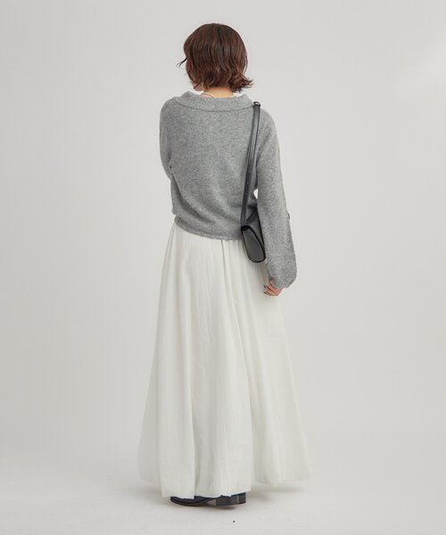 セール】【限定価格】バルーンロングスカート（スカート）｜mystic