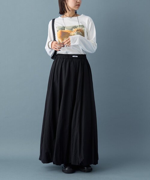 【新品タグ付き】mystic （ミスティック） バルーンロングスカート サイズ2 2サイズ展開 / オールシーズン着られる】バルーンロングスカート