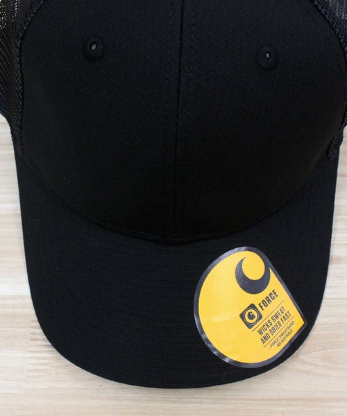 Carhartt（カーハート）の「ラギッド プロフェッショナルシリーズ キャンバス メッシュバック キャップ 帽子 M Rggd Pro Series Cnvs Msh Bck Cp（キャップ・メンズ・ネイビー/ベージュ/ブラック/グレー・O/S）」の11枚目の写真