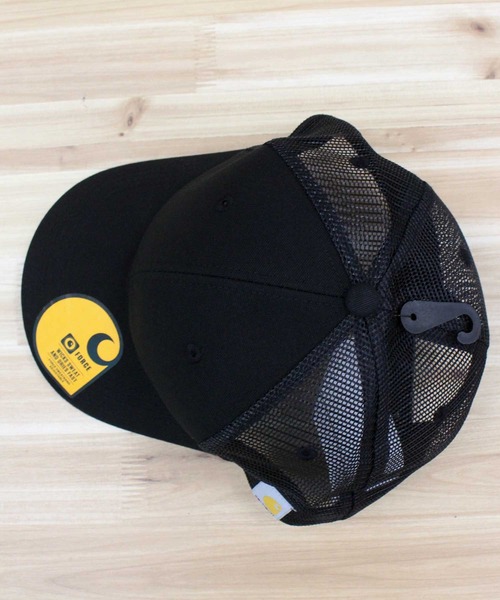 Carhartt（カーハート）の「ラギッド プロフェッショナルシリーズ キャンバス メッシュバック キャップ 帽子 M Rggd Pro Series Cnvs Msh Bck Cp（キャップ・メンズ・ネイビー/ベージュ/ブラック/グレー・O/S）」の12枚目の写真