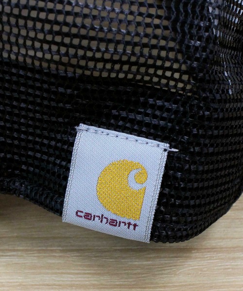 Carhartt（カーハート）の「ラギッド プロフェッショナルシリーズ キャンバス メッシュバック キャップ 帽子 M Rggd Pro Series Cnvs Msh Bck Cp（キャップ・メンズ・ネイビー/ベージュ/ブラック/グレー・O/S）」の14枚目の写真