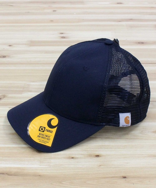 Carhartt（カーハート）の「ラギッド プロフェッショナルシリーズ キャンバス メッシュバック キャップ 帽子 M Rggd Pro Series Cnvs Msh Bck Cp（キャップ・メンズ・ネイビー/ベージュ/ブラック/グレー・O/S）」の10枚目の写真