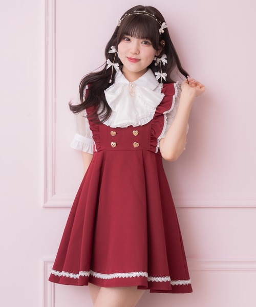 ROJITA(ロジータ)の「ヨークデザインボータイワンピース(ワンピース・レディース・ネイビー/ブラック・FREE)」の9枚目の写真
