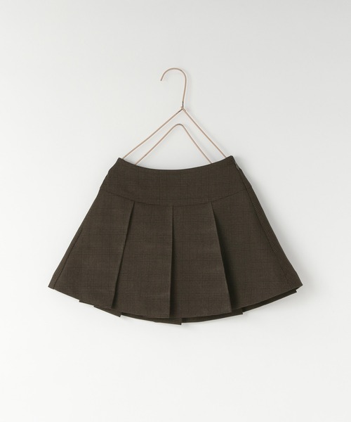 LOWRYS FARM(ローリーズファーム)の「ラナテックプリーツスカート 455528(スカート・キッズ・ブラウン/グレー/チェック・110cm/120cm/130cm/140cm/150cm)」の3枚目の写真