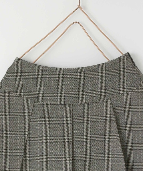 LOWRYS FARM(ローリーズファーム)の「ラナテックプリーツスカート 455528(スカート・キッズ・ブラウン/グレー/チェック・110cm/120cm/130cm/140cm/150cm)」の4枚目の写真