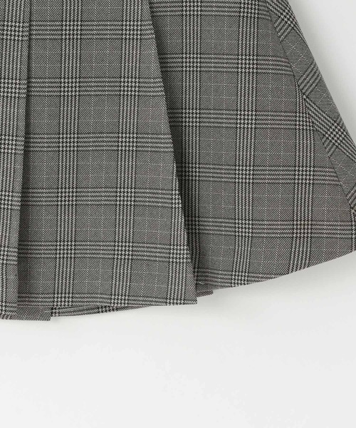 LOWRYS FARM(ローリーズファーム)の「ラナテックプリーツスカート 455528(スカート・キッズ・ブラウン/グレー/チェック・110cm/120cm/130cm/140cm/150cm)」の5枚目の写真