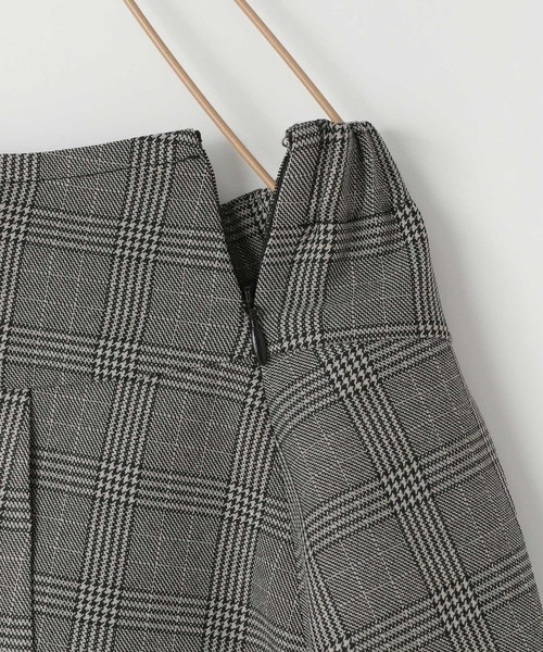 LOWRYS FARM(ローリーズファーム)の「ラナテックプリーツスカート 455528(スカート・キッズ・ブラウン/グレー/チェック・110cm/120cm/130cm/140cm/150cm)」の7枚目の写真