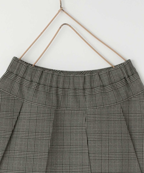 LOWRYS FARM(ローリーズファーム)の「ラナテックプリーツスカート 455528(スカート・キッズ・ブラウン/グレー/チェック・110cm/120cm/130cm/140cm/150cm)」の9枚目の写真