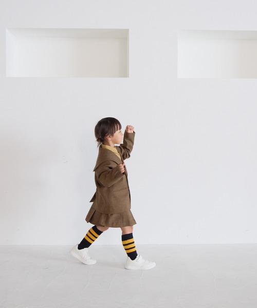 LOWRYS FARM(ローリーズファーム)の「ラナテックプリーツスカート 455528(スカート・キッズ・ブラウン/グレー/チェック・110cm/120cm/130cm/140cm/150cm)」の19枚目の写真