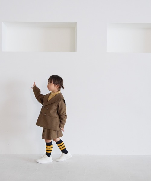 LOWRYS FARM(ローリーズファーム)の「ラナテックプリーツスカート 455528(スカート・キッズ・ブラウン/グレー/チェック・110cm/120cm/130cm/140cm/150cm)」の20枚目の写真