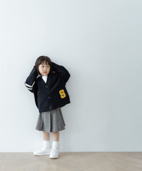 LOWRYS FARM(ローリーズファーム)の「ラナテックプリーツスカート 455528(スカート・キッズ・ブラウン/グレー/チェック・110cm/120cm/130cm/140cm/150cm)」の15枚目の写真