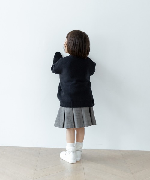 LOWRYS FARM(ローリーズファーム)の「ラナテックプリーツスカート 455528(スカート・キッズ・ブラウン/グレー/チェック・110cm/120cm/130cm/140cm/150cm)」の16枚目の写真
