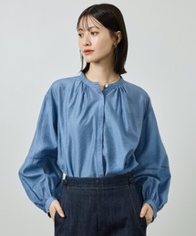 ROPE' | キュプラシルク ボリュームスリーブブラウス(シャツ/ブラウス)