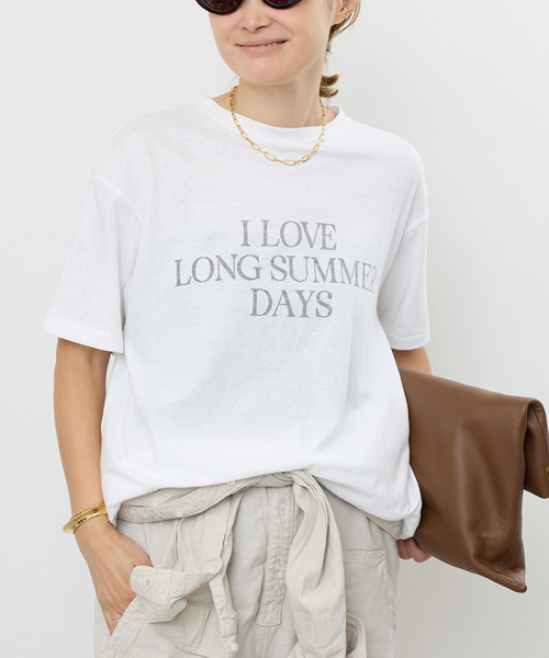 追加【AMERICANA/アメリカーナ】 LOGO TEE（Tシャツ/カットソー