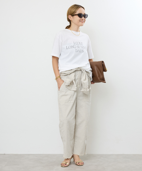 追加【AMERICANA/アメリカーナ】 LOGO TEE（Tシャツ/カットソー