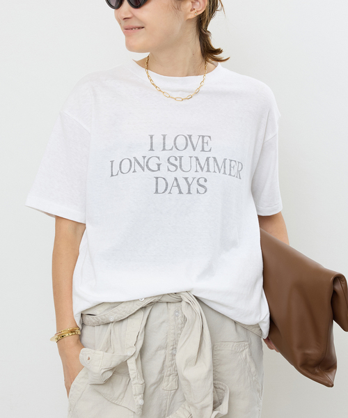 【AMERICANA/アメリカーナ】 Off the grid T-shirt L´Appartement アメリカーナOff the grid T-shirt
