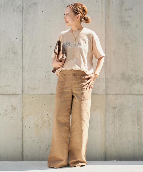 追加【AMERICANA/アメリカーナ】 LOGO TEE（Tシャツ/カットソー