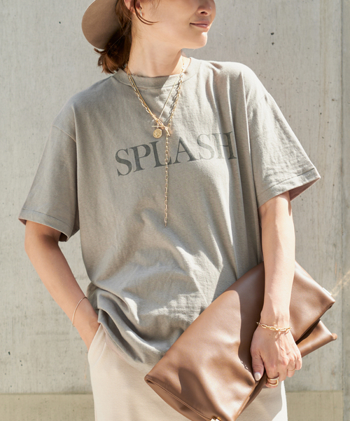Deuxieme Classe アメリカーナ LOGO TEE 追加【AMERICANA/アメリカーナ】 LOGO TEE（Tシャツ/カットソー