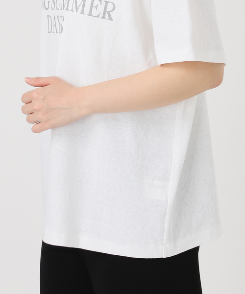 Deuxieme Classe アメリカーナ LOGO TEE 追加【AMERICANA/アメリカーナ】 LOGO TEE（Tシャツ／カットソー