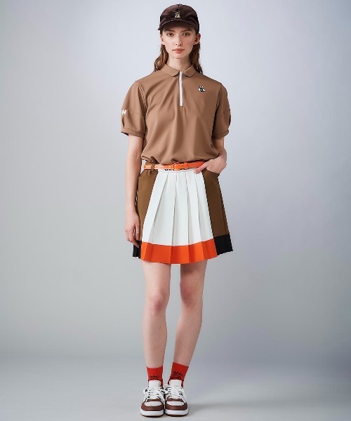 archivio（アルチビオ）の「<LADIES>ハーフジップUV速乾カノコ