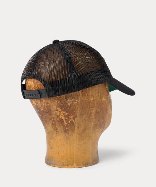 ロゴパッチ デニム トラッカー キャップ（キャップ）｜RRL