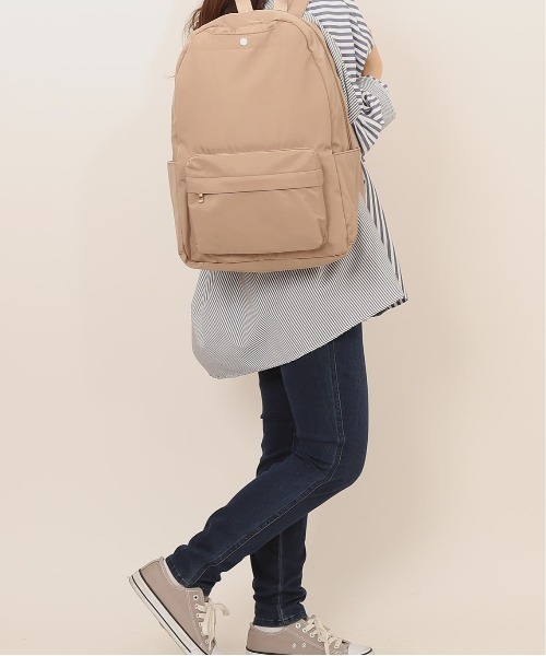 BACKYARD FAMILY(バックヤードファミリー)の「JOUETカシメ10ポケットリュック(バックパック/リュック・レディース・グレー/ブラック・FREE)」の6枚目の写真