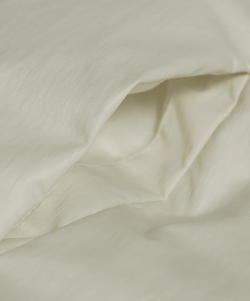antiqua（アンティカ）の「中綿ベスト（ダウンベスト・レディース・アイボリー/ブラック・ONESIZE）」の8枚目の写真