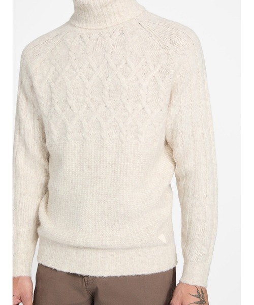 JEMMY Tn Mixed Stitch Sweater ニット セーター | GUESS(ゲス) JAPAN