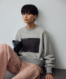 「SALON adam et rope'」 スウェットカットソー FREE ブラウン レディース SALON adam et rope' 「SALON rope'」 スウェットカットソー