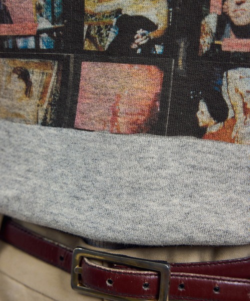 SALON adam et rope'（サロン アダム エ ロペ）の「【Jim Goldberg for SALON】フォトプリントスウェット（スウェット・レディース・ライトグレー/ホワイト/ホワイト系その他/グレー系その他/ホワイト系その他2/グレー・FREE）」の13枚目の写真