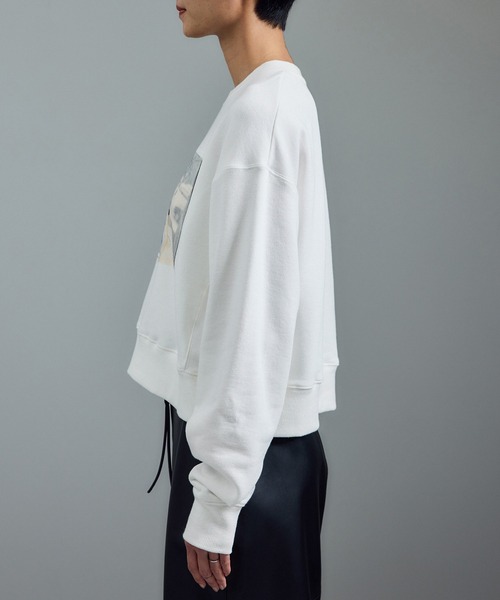 セール】【Jim Goldberg for SALON】フォトプリントスウェット