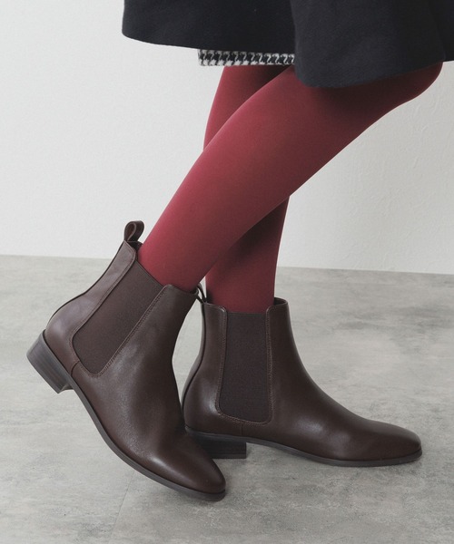 NICAL(ニカル)の「【NICAL】サイドゴアショートブーツ/554403(ブーツ・レディース・グレー/ブラック/ダークブラウン/ブルー/ブラック×ホワイト・LARGE/MEDIUM/X-LARGE/SMALL)」の4枚目の写真