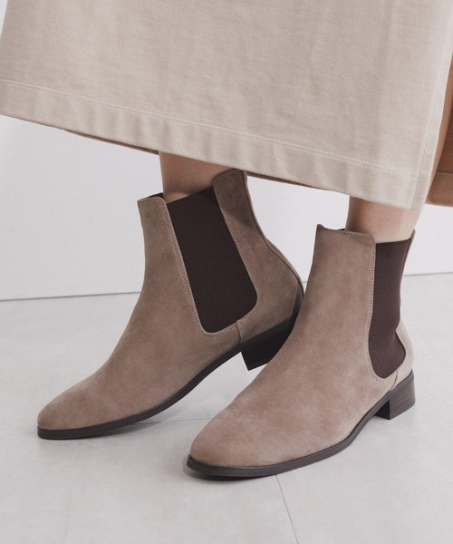 NICAL(ニカル)の「【NICAL】サイドゴアショートブーツ/554403(ブーツ・レディース・グレー/ブラック/ダークブラウン/ブルー/ブラック×ホワイト・LARGE/MEDIUM/X-LARGE/SMALL)」の1枚目の写真