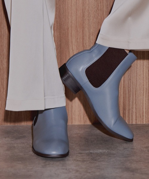 NICAL(ニカル)の「【NICAL】サイドゴアショートブーツ/554403(ブーツ・レディース・グレー/ブラック/ダークブラウン/ブルー/ブラック×ホワイト・LARGE/MEDIUM/X-LARGE/SMALL)」の5枚目の写真