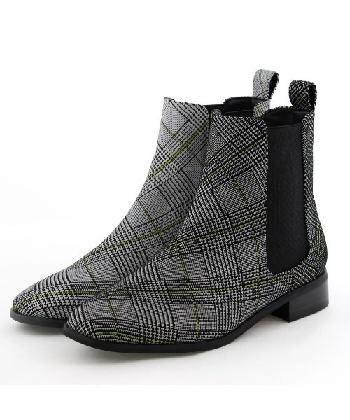 NICAL(ニカル)の「【NICAL】サイドゴアショートブーツ/554403(ブーツ・レディース・グレー/ブラック/ダークブラウン/ブルー/ブラック×ホワイト・LARGE/MEDIUM/X-LARGE/SMALL)」の6枚目の写真