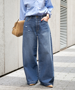 Spick & Span　5 1/2 DENIM KNAPSACK 5 1/2 DENIM KNAPSACK | スピック＆スパン(Spick and Span