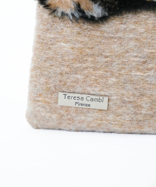 teresa cambi（テレサ・カンビ）の「【TERESA CAMBI/テレサカンビ】 GATTONE ネコ トートバッグ（トートバッグ・レディース・ベージュ/グレー・FREE）」の7枚目の写真