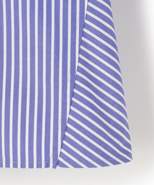 23区（ニジュウサンク）の「【洗える】CANCLINI ティアードフリル ブラウス（シャツ/ブラウス・レディース・ホワイト系/ブルー系1・38）」の13枚目の写真