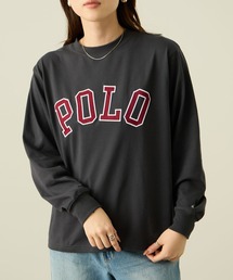 POLO British Country Spirit ロゴワッペンロングスリーブTシャツ