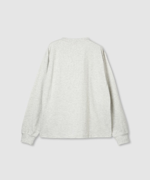 POLO BCS(ポロ ビーシーエス)の「POLO British Country Spirit ロゴワッペンロングスリーブTシャツ(Tシャツ/カットソー・レディース・オフホワイト/ネイビー/スミクロ/オートミール・M/L)」の5枚目の写真