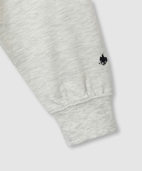 POLO BCS(ポロ ビーシーエス)の「POLO British Country Spirit ロゴワッペンロングスリーブTシャツ(Tシャツ/カットソー・レディース・オフホワイト/ネイビー/スミクロ/オートミール・M/L)」の7枚目の写真