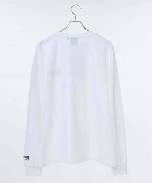 THRASHER(スラッシャー)の「【at】〔THRASHER/スラッシャー〕ワンポイント ロゴ/ハート アームエンブロイダリーロンT(Tシャツ/カットソー・メンズ・ブラウン/ブラック系1/ライトグレー系2/ブラック系2/ライトグレー系1/ダークパープル/ホワイト系1/ホワイト系2・MEDIUM/LARGE)」の9枚目の写真