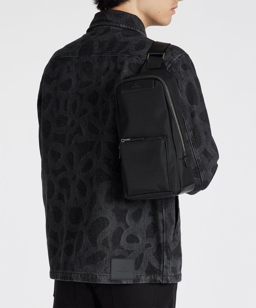 Paul Smith（ポールスミス）の「PS Paul Smith ビジネス ナイロン ボディバッグ【553416 B191B】（ボディバッグ/ウエストポーチ・メンズ・ブラック/ベージュ・FREE）」の3枚目の写真