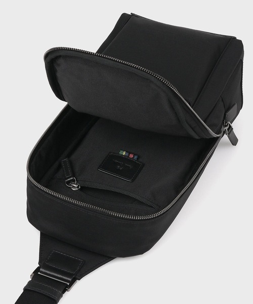 Paul Smith（ポールスミス）の「PS Paul Smith ビジネス ナイロン ボディバッグ【553416 B191B】（ボディバッグ/ウエストポーチ・メンズ・ブラック/ベージュ・FREE）」の8枚目の写真