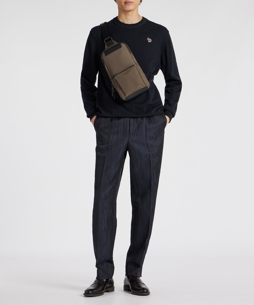 Paul Smith（ポールスミス）の「PS Paul Smith ビジネス ナイロン ボディバッグ【553416 B191B】（ボディバッグ/ウエストポーチ・メンズ・ブラック/ベージュ・FREE）」の11枚目の写真