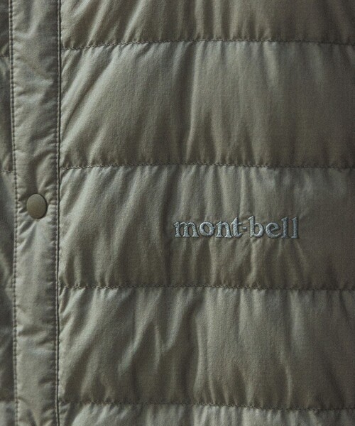 mont-bell（モンベル）の「【ビームスの百名品】【別注】mont-bell / スぺリオダウン ラウンドネックジャケット 25FW（S～XL）【800フィルパワー】（ダウンジャケット/コート・メンズ・ベージュ/ブラック・SMALL/MEDIUM/LARGE/X-LARGE）」の17枚目の写真
