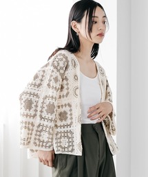 幾何学模様」に該当するカーディガン/ボレロ（その他総柄
