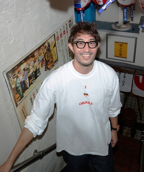 NOSTALVIA(ノスタルヴィア)の「NOSTALVIA ノスタルヴィア I Love Osaka / アイラブ オオサカ ロンT(Tシャツ/カットソー・メンズ・ホワイト/ブラック・X-LARGE/LARGE/MEDIUM/SMALL)」の6枚目の写真
